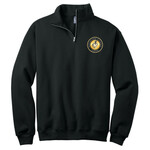 995M - H283E001 - EMB - 1/4 Zip Pullover