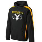 ST265 - H283E003 - Applique - Sleeve Striped Pullover Hoodie